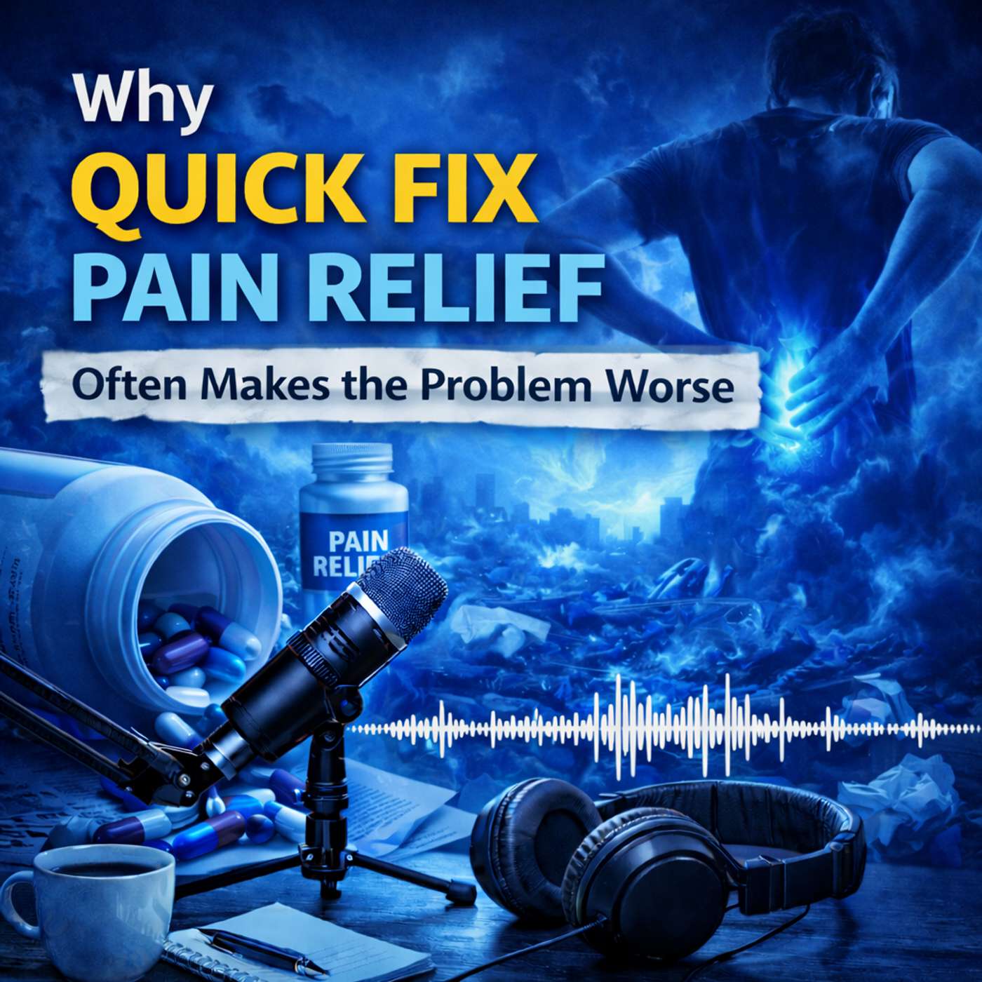 Why Quick Fix Pain Relief Often Makes the Problem Worse