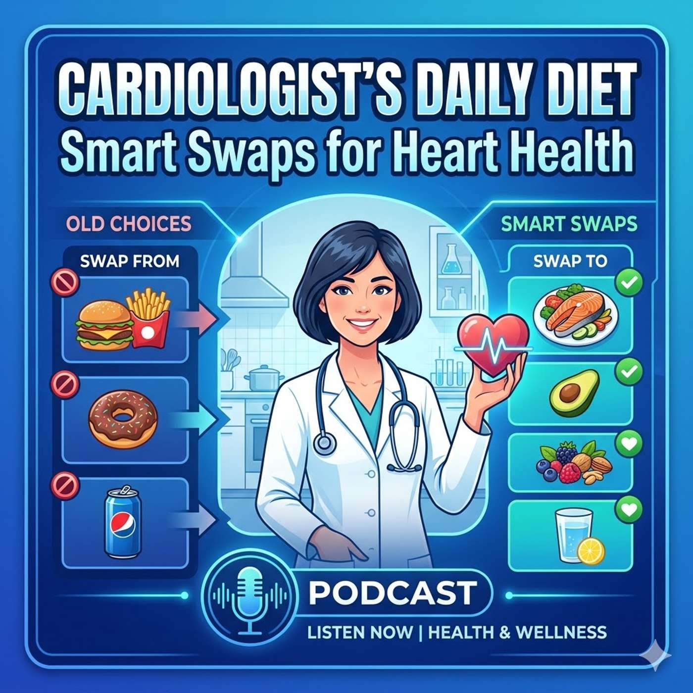 Cardiologist’s Daily Diet: Smart Swaps for Heart Health