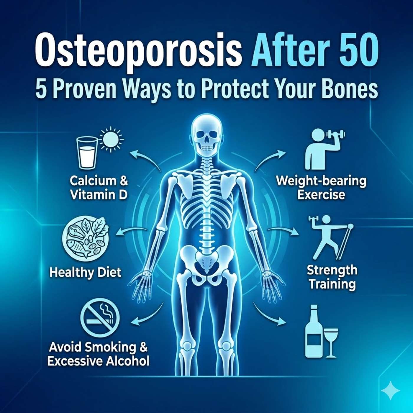 Osteoporosis After 50: 5 Proven Ways to Protect Your Bones