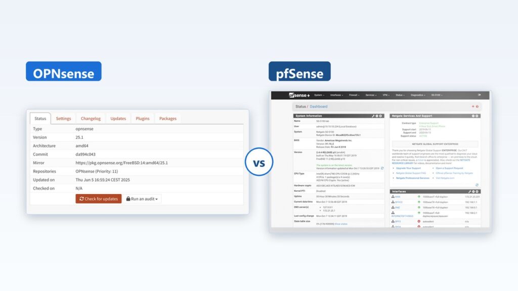 opnsense vs pfsense