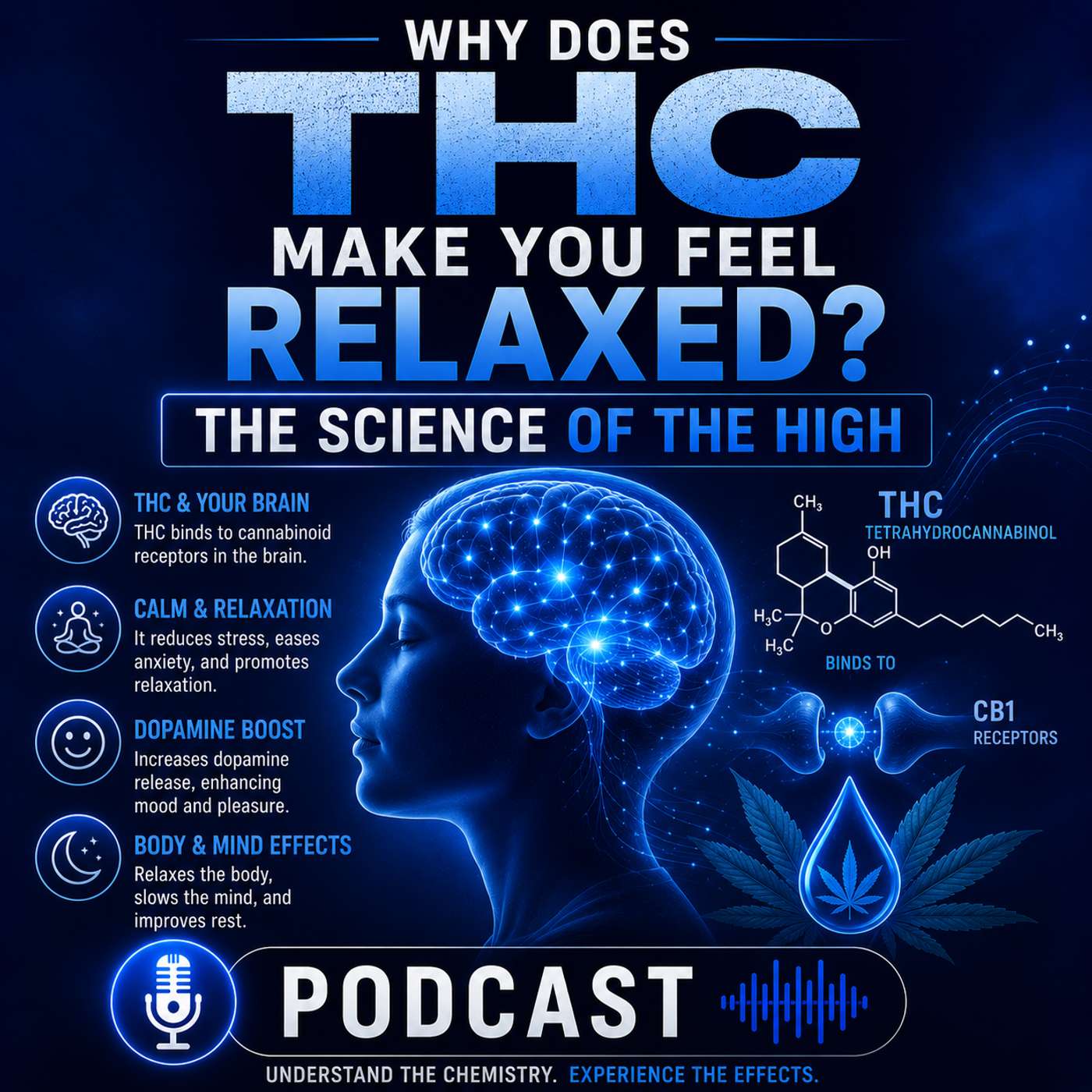 Why Does THC Make You Feel Relaxed? The Science of the High