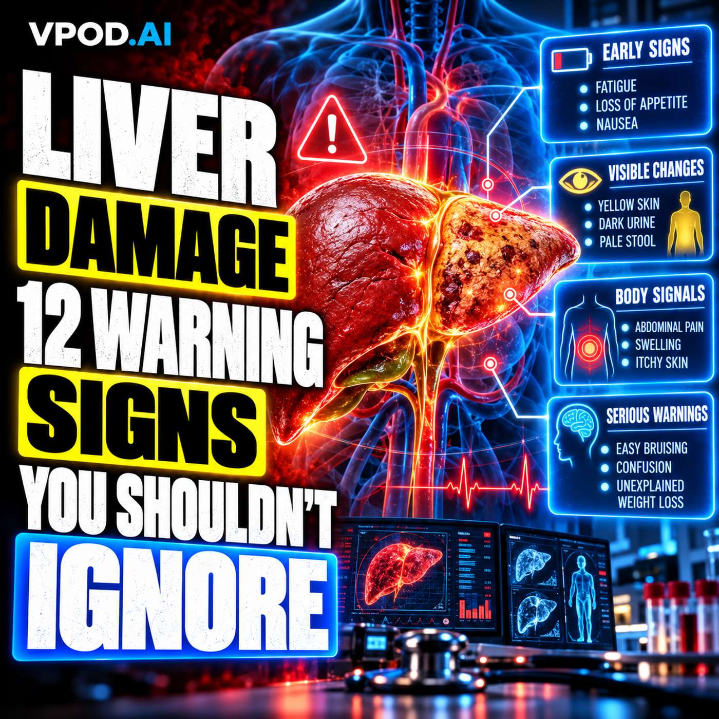 Liver Damage: 12 Warning Signs You Shouldn’t Ignore