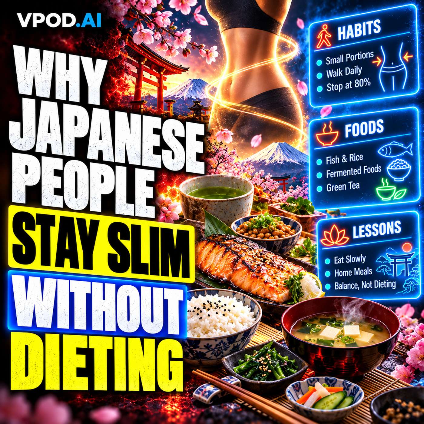 Why Japanese People Stay Slim Without Dieting