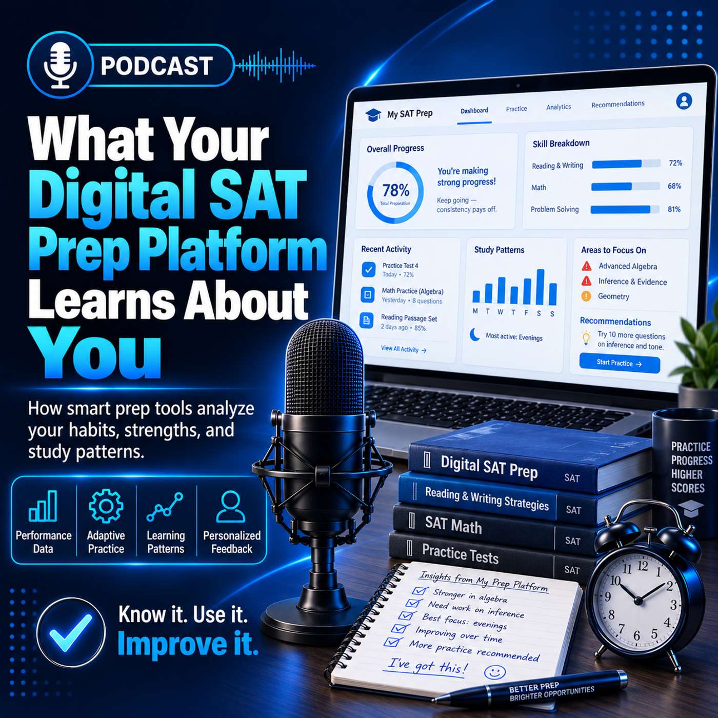 What Your Digital SAT Prep Platform Learns About You