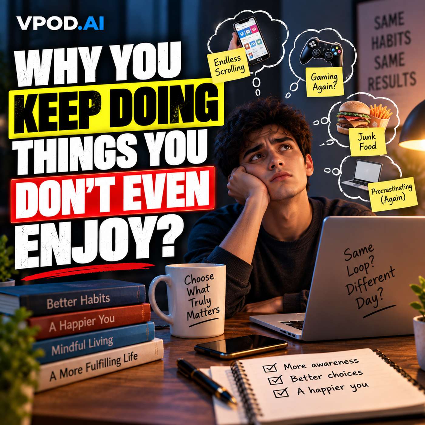 Why You Keep Doing Things You Don’t Even Enjoy?