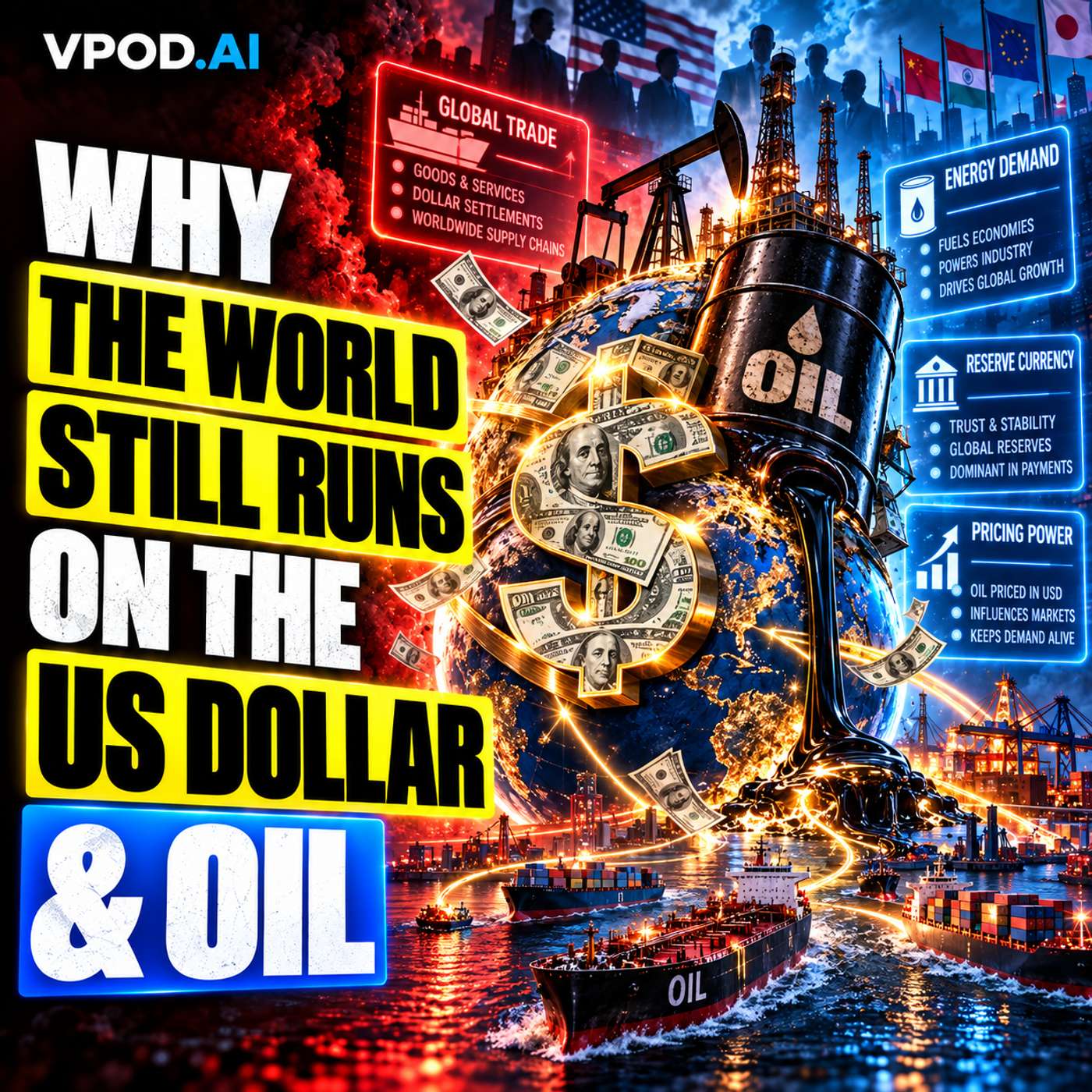 Why the World Still Runs on the US Dollar and Oil
