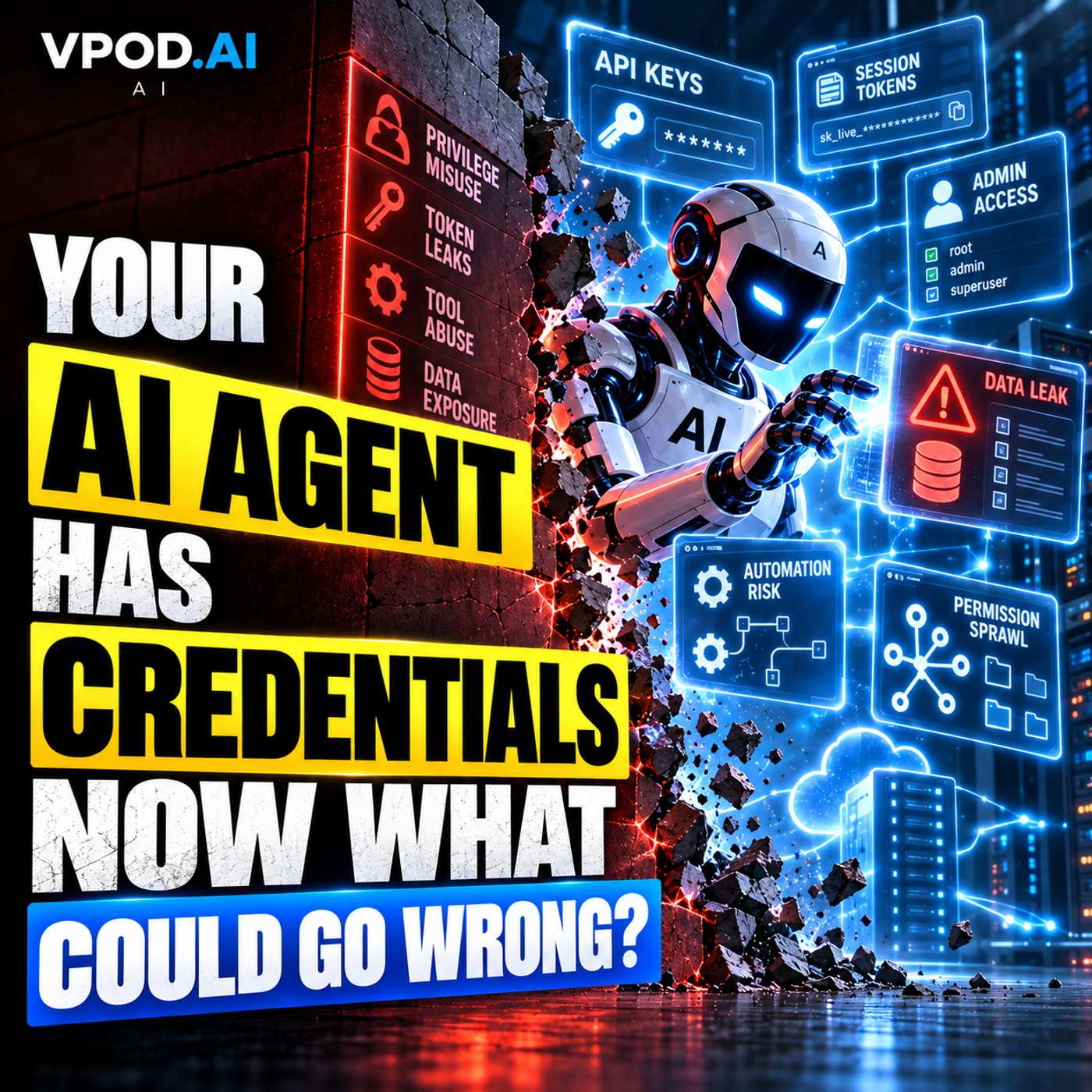 Your AI Agent Has Credentials. Now What Could Go Wrong?