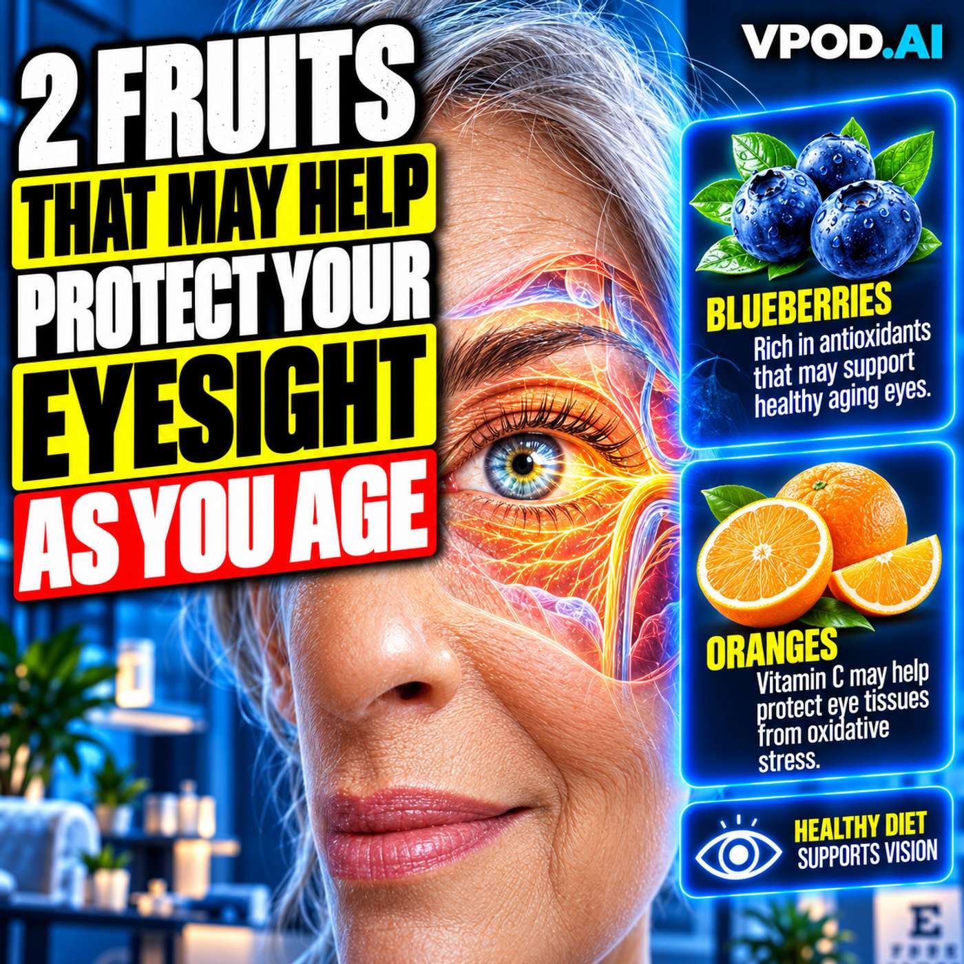 2 Fruits That May Help Protect Your Eyesight as You Age
