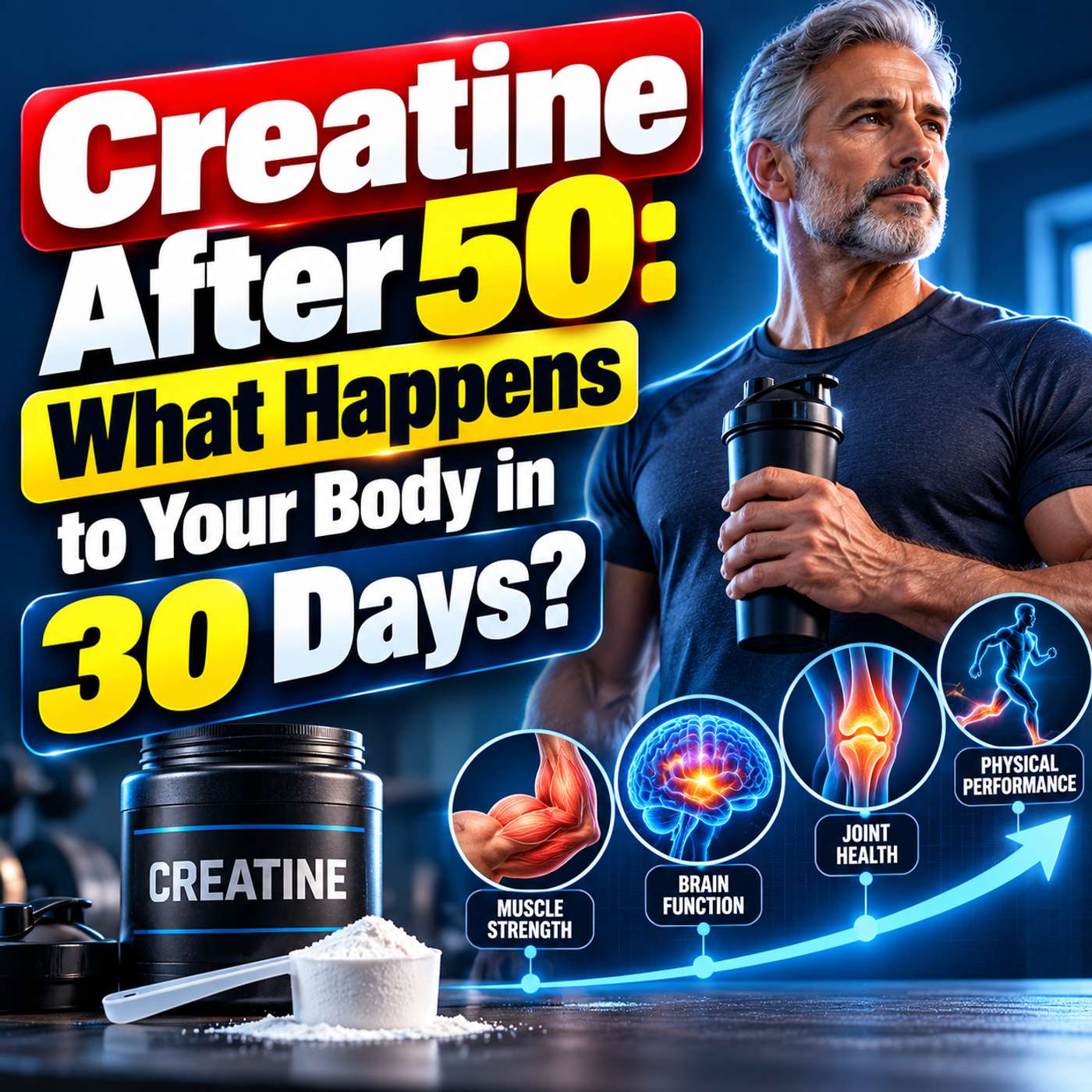Creatine After 50: What Happens to Your Body in 30 Days?
