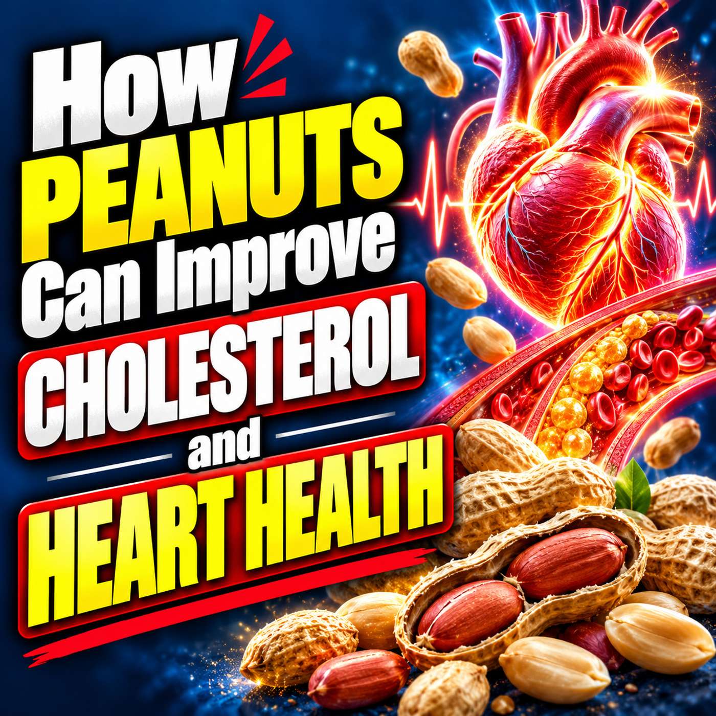 How Peanuts Can Improve Cholesterol and Heart Health?