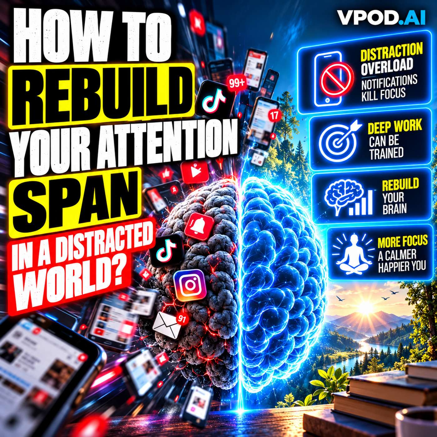 How to Rebuild Your Attention Span in a Distracted World?