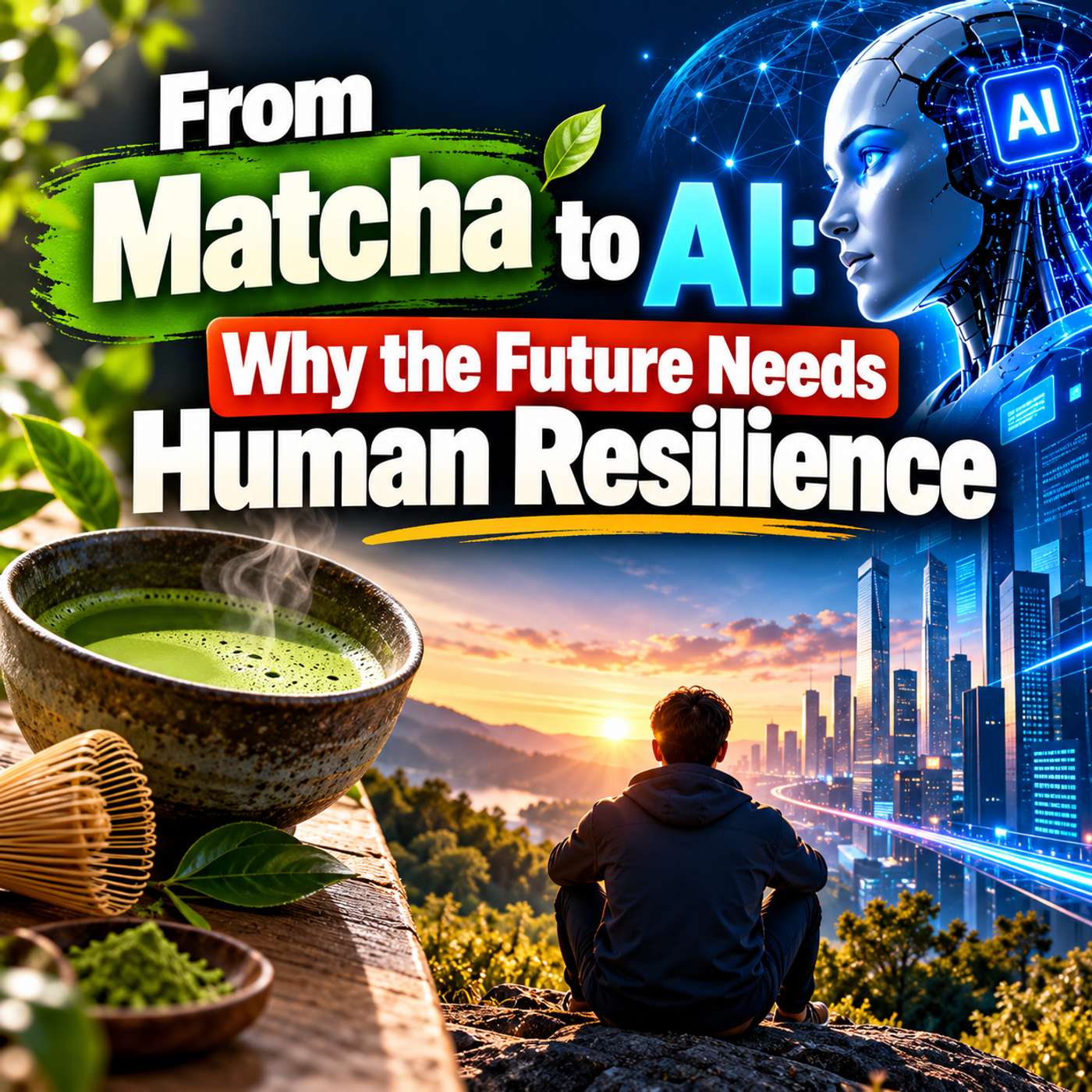 From Matcha to AI: Why the Future Needs Human Resilience