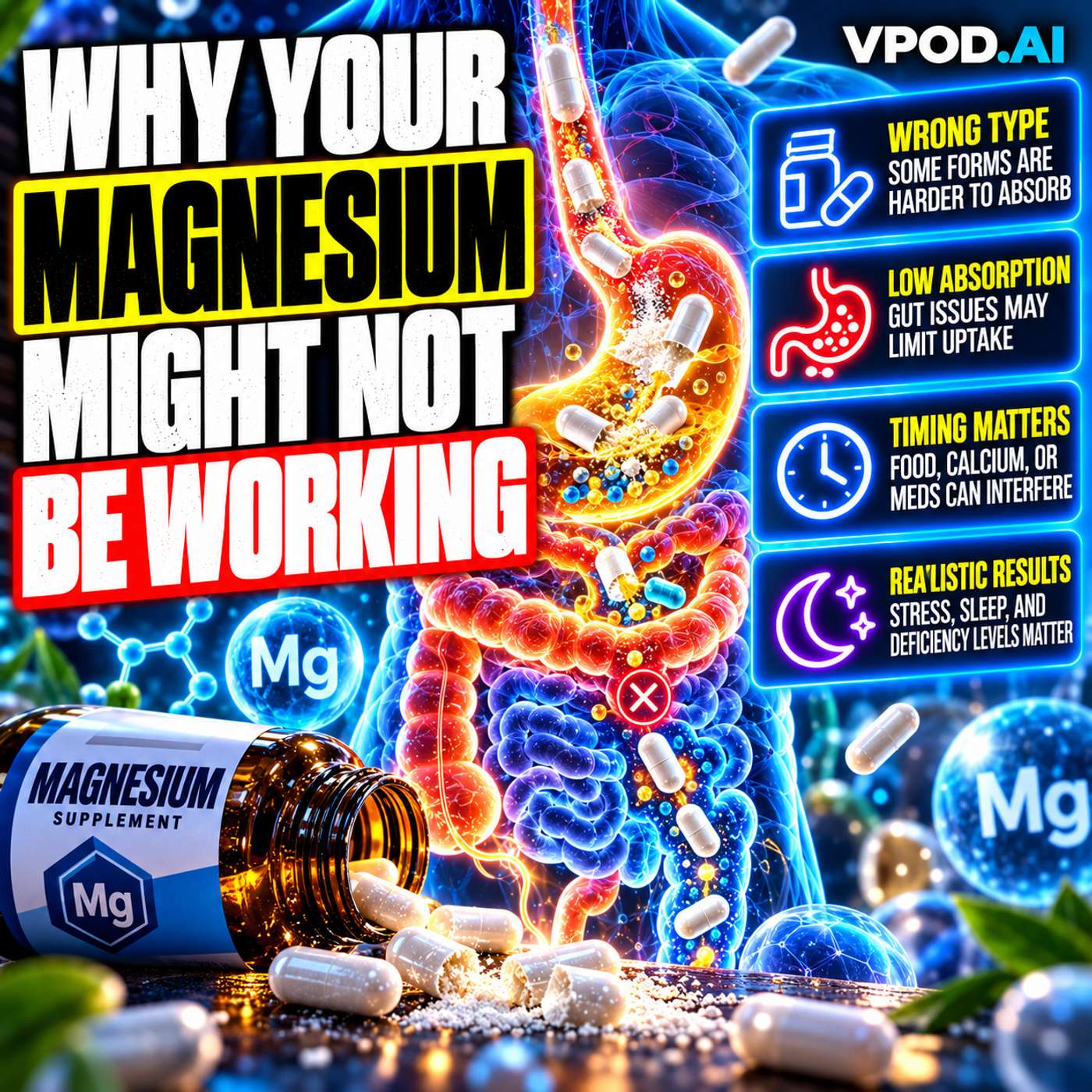Why Your Magnesium Supplement Might Not Be Working?